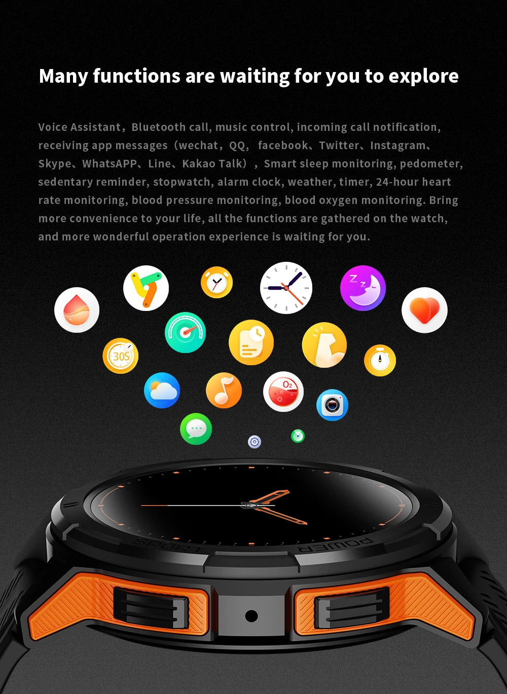 CowLost | oukitel-smartwatch-bt10-watch-1-43-amoled-display-410mah |20