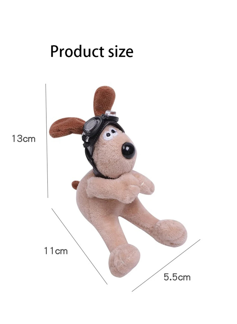 CowLost | product_id-plush-puppy-car-wiper-turn-signal-switch-decoration-cute-dog-clutch-doll-interior-accessory |8
