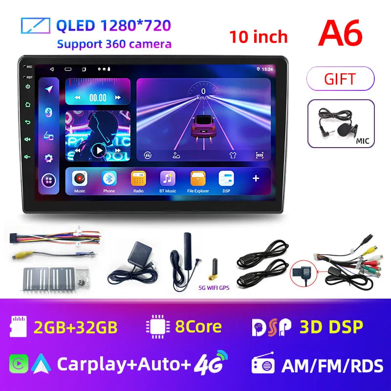 CowLost | 7-9-10-2-din-android14-auto-car-radio-multimedia |55