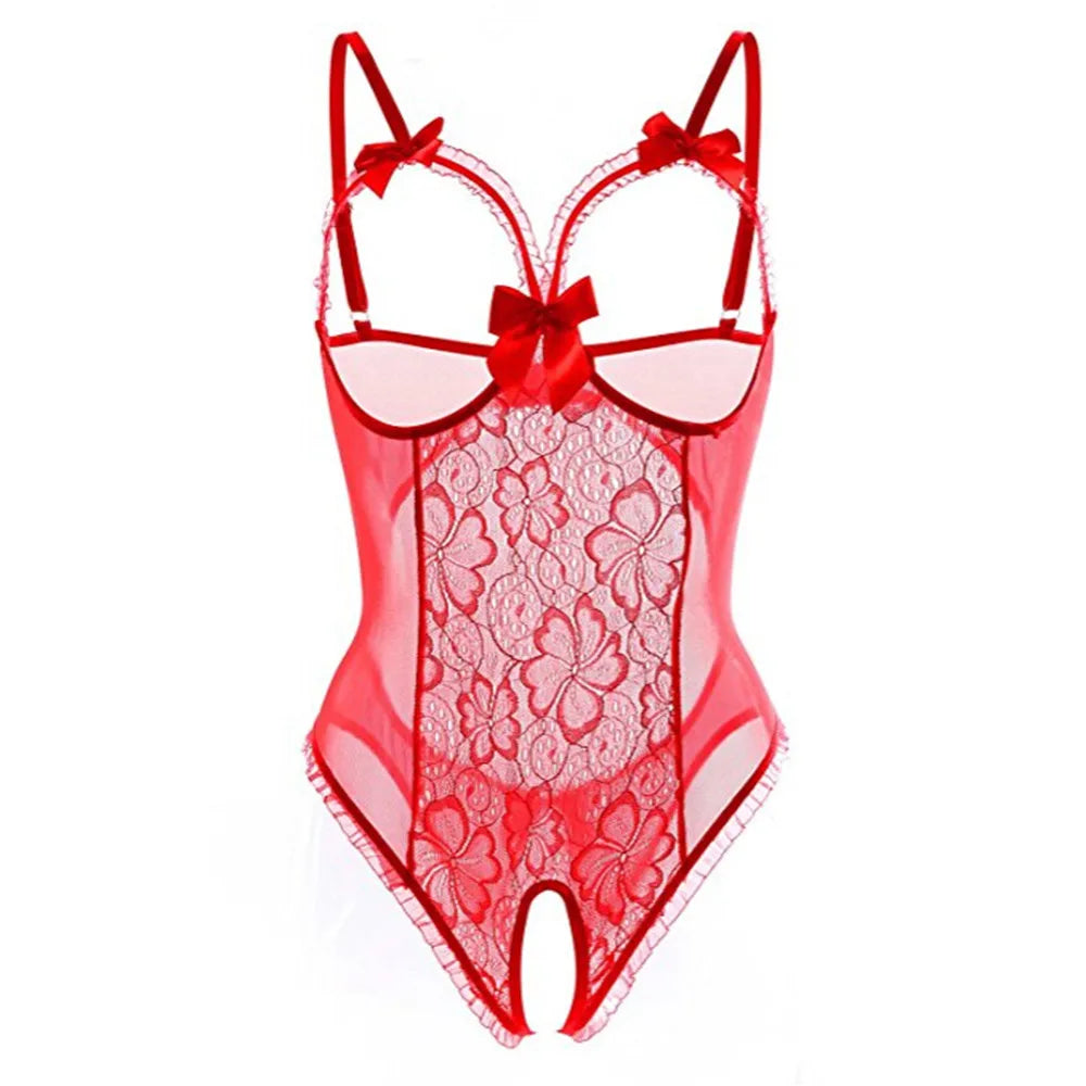 CowLost | transparent-lingerie-babydoll-dress-lingerie-open-bra |1