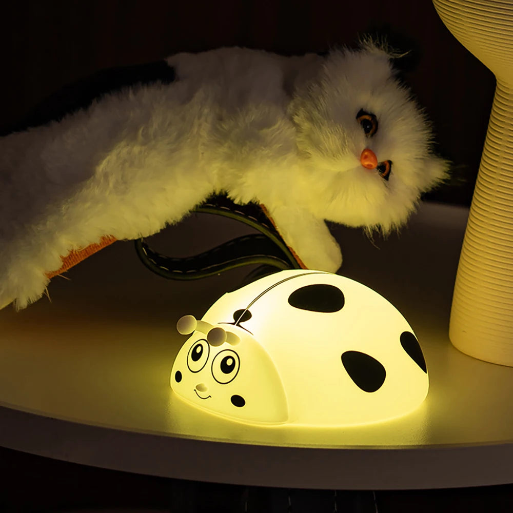 CowLost | product_id-kfvc-rechargeable-touch-control-ladybug-silicone-night-light-for-nursery |11