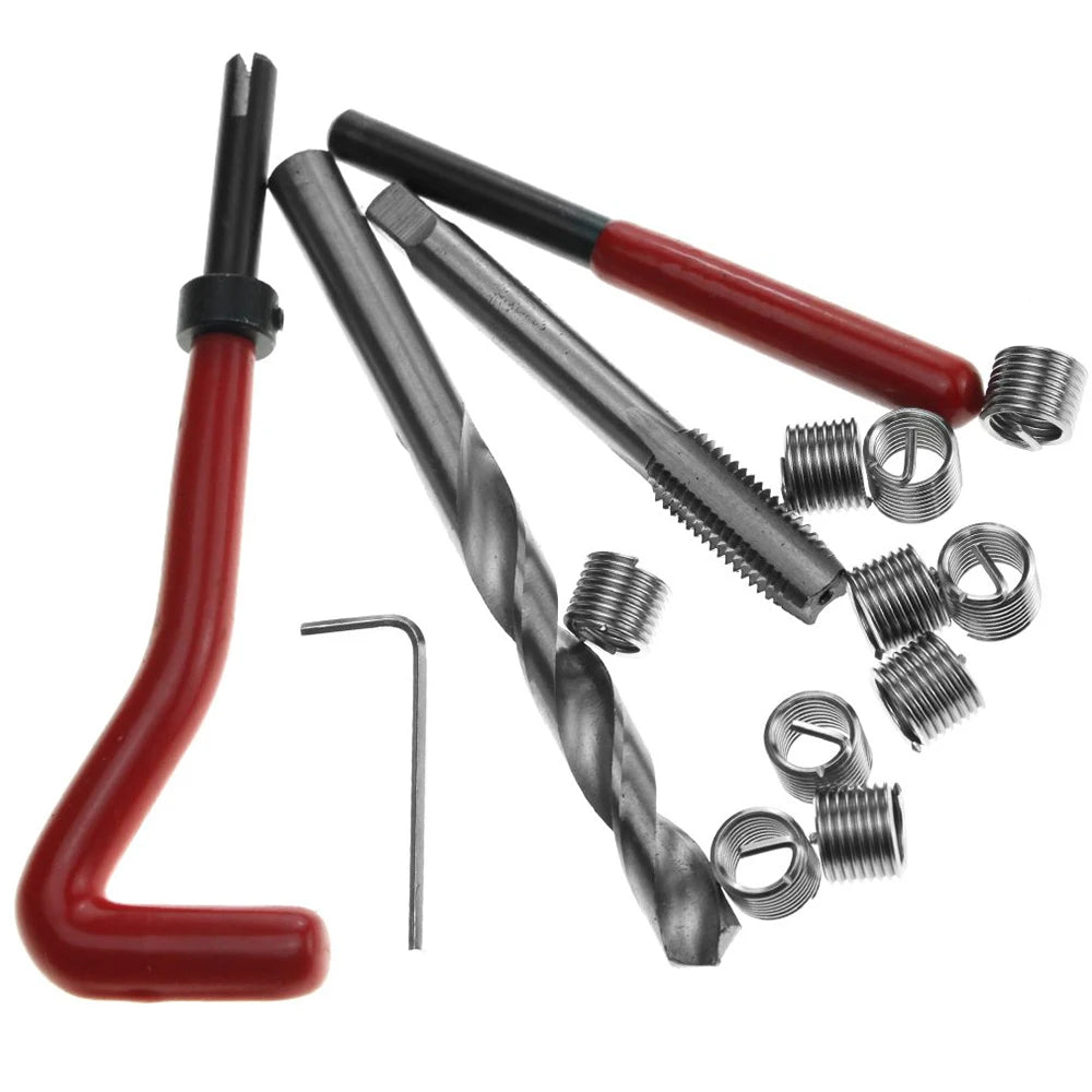 CowLost | product_id-15pcs-metric-helicoil-thread-repair-kit-m5-m14-m12x1-5-for-car-coil-tools |37