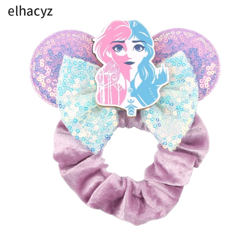 CowLost | disney-mouse-velvet-hair-scrunchies-hairband-for-girls |12