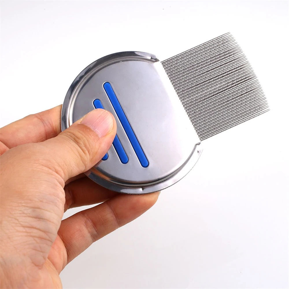 CowLost | tools-stainless-steel-flea-and-lice-comb-for-dogs-cats-and-adults |9