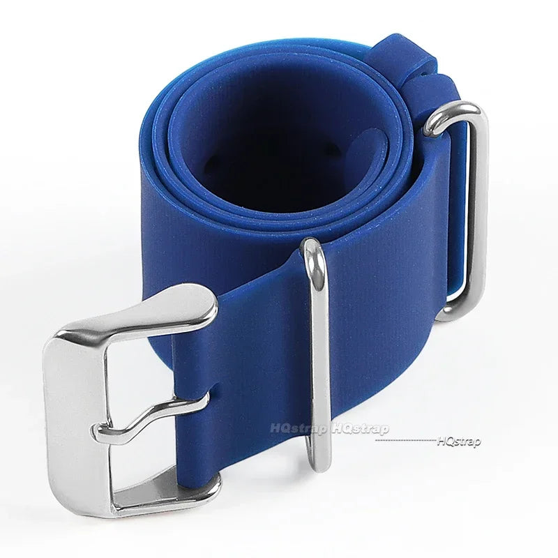 CowLost | product_id-waterproof-18-22mm-silicone-one-piece-watch-strap-for-men-women-black-blue-grey |4