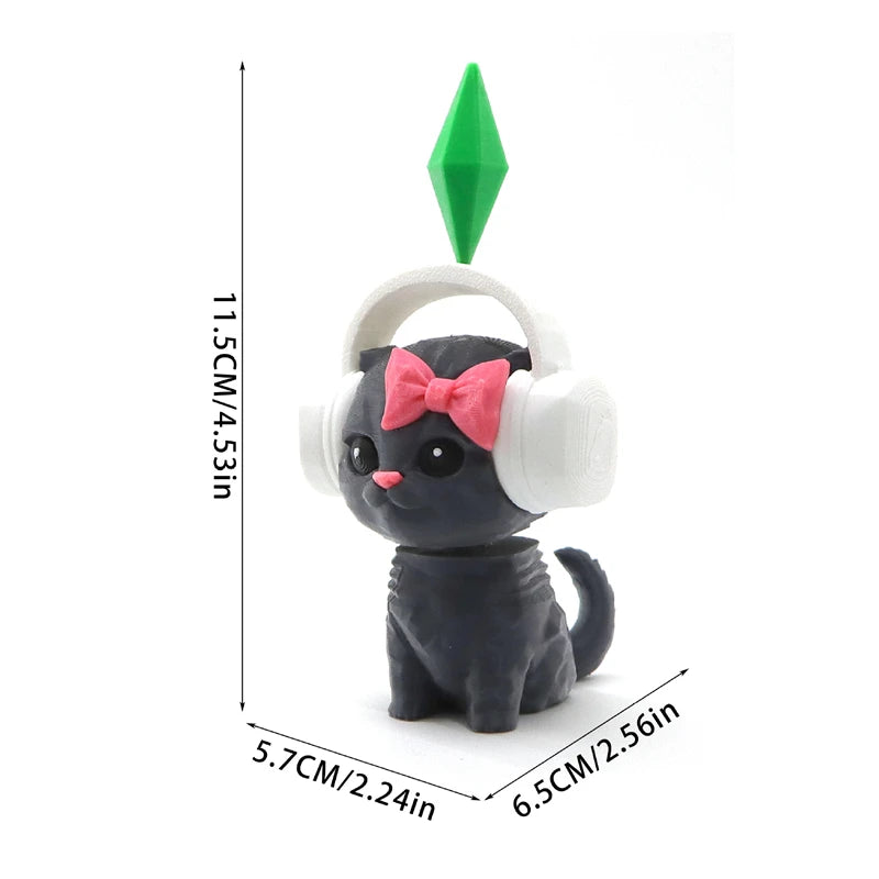 CowLost | product_id-orange-dancing-cat-bobblehead-dashboard-ornament-with-adhesive-backing-car-decor-cute-gift |6