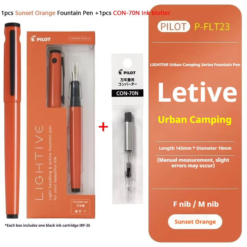 CowLost | product_id-pilot-lightive-citycamp-fountain-pen-ultra-lightweight-f-m-tip-ergonomic-smooth-writing-japan-stationery-gift |31