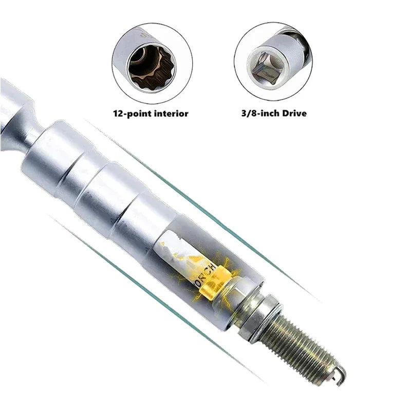 CowLost | product_id-universal-spark-plug-wrench-3-8-magnetic-12-point-thin-wall-14mm-16mm-car-removal-tool |5