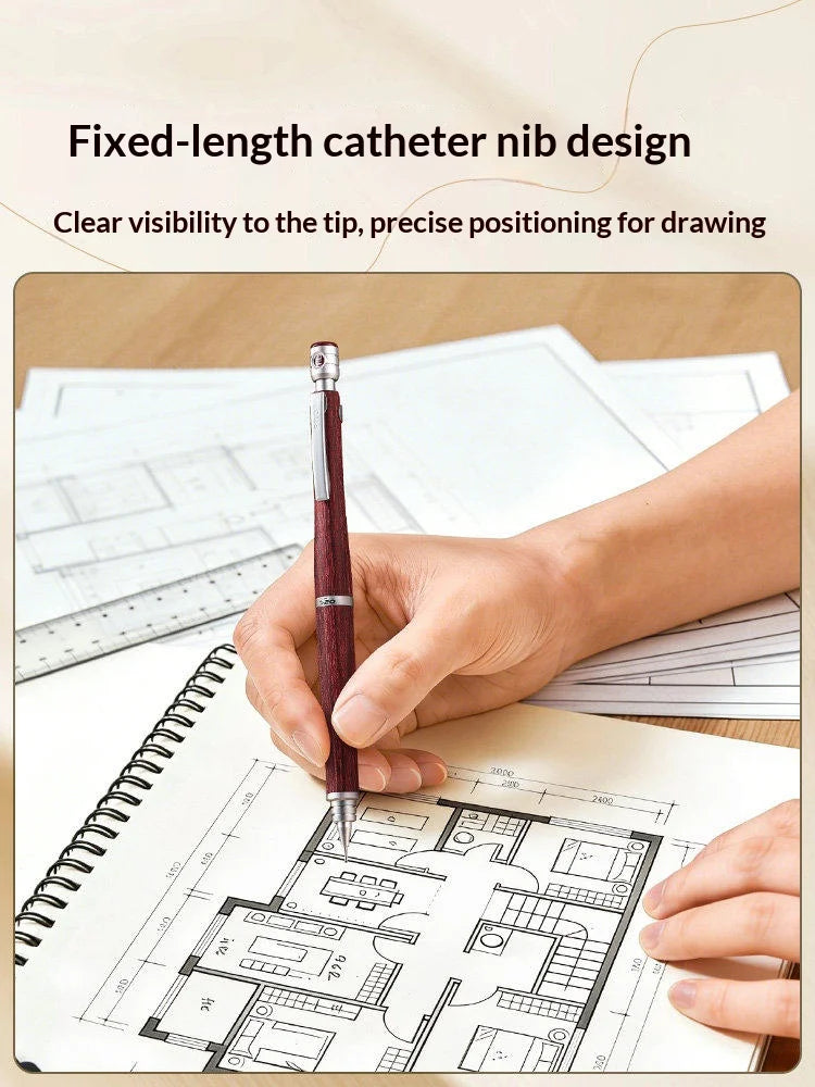 CowLost | product_id-pilot-s20-professional-mechanical-pencil-0-5mm-with-hippopotamus-wood-barrel-for-technical-drawing |3