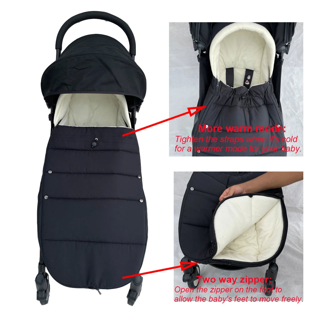 CowLost | universal-stroller-footmuff-compatible-with-all-yoyo-strollers-and-bugaboo-strollers |5