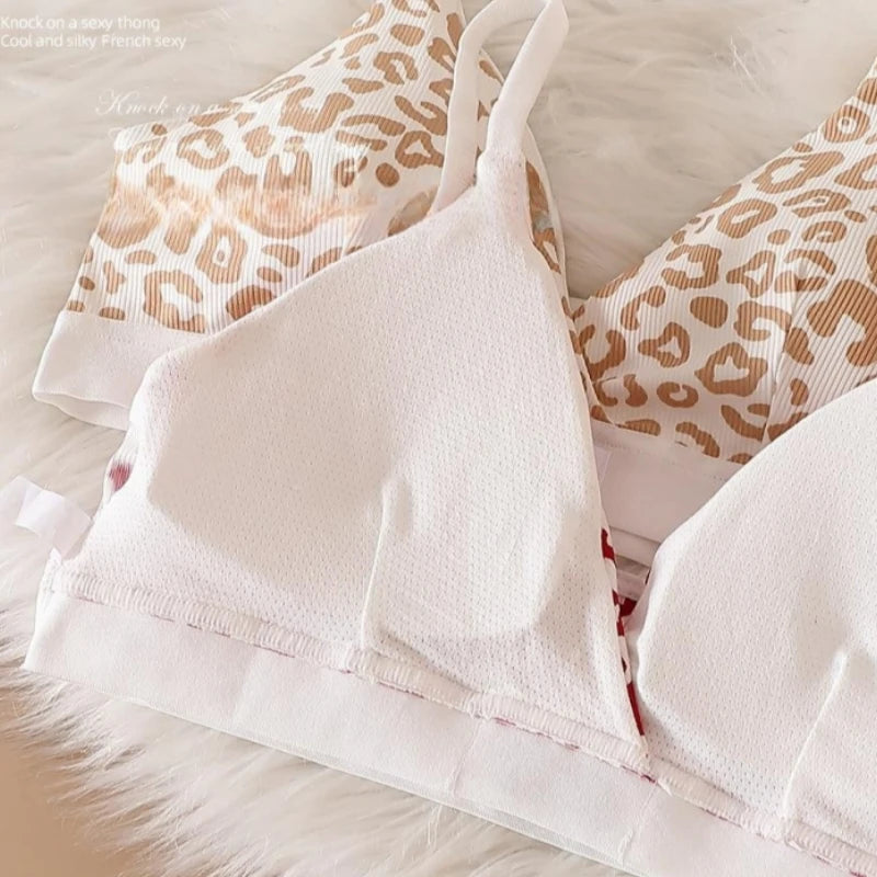 CowLost | product_id-women-s-cotton-push-up-v-neck-bra-low-waist-brief-set-leopard-print |11