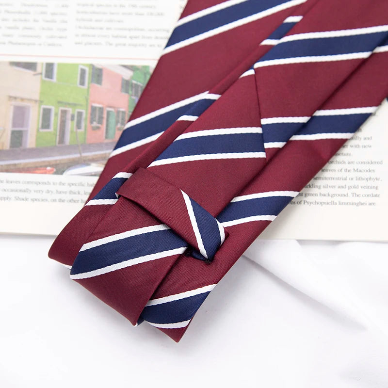 CowLost | jk-ties-women-striped-neck-tie-girls-japanese-style |12