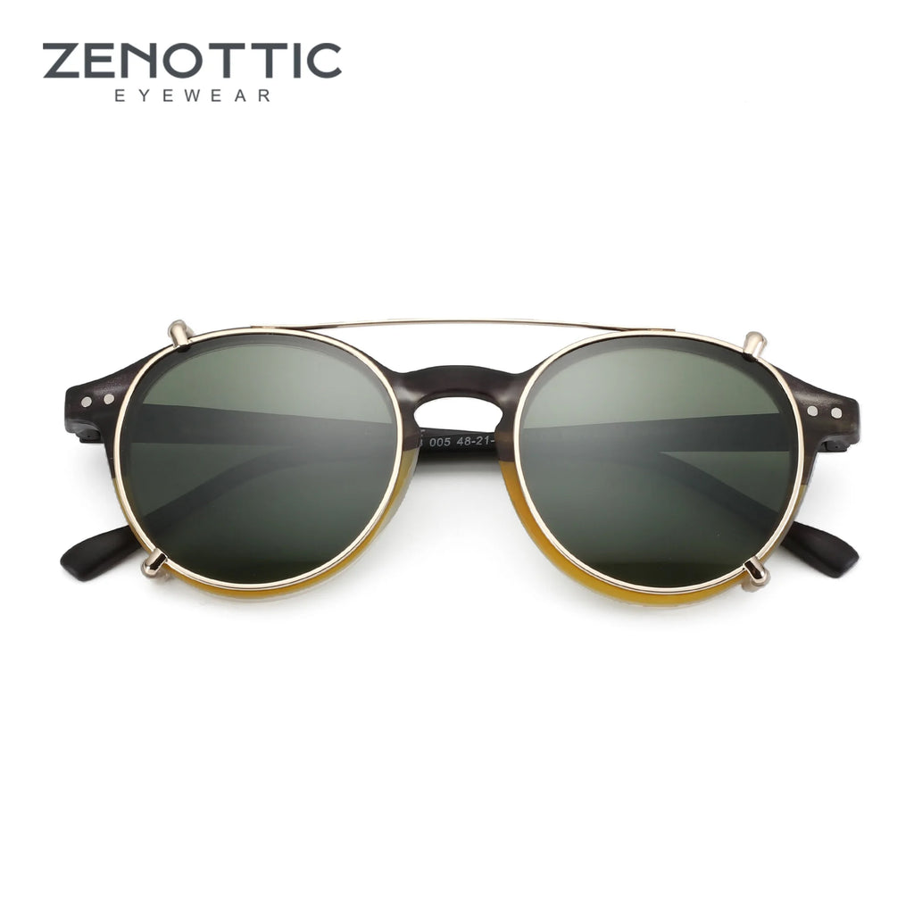 CowLost | zenottic-steampunk-style-clip-on-sunglasses-for-men-women-anti-blue-light-glasses |1