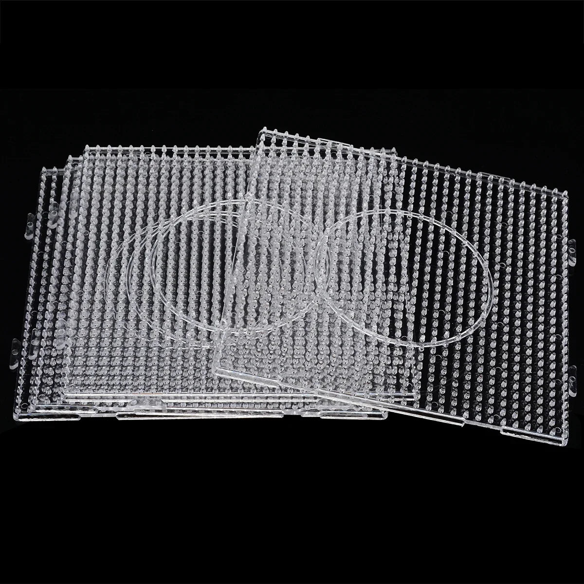2.6mm Perler Beads Square Pegboard Puzzle Educational DIY Toys for Kids