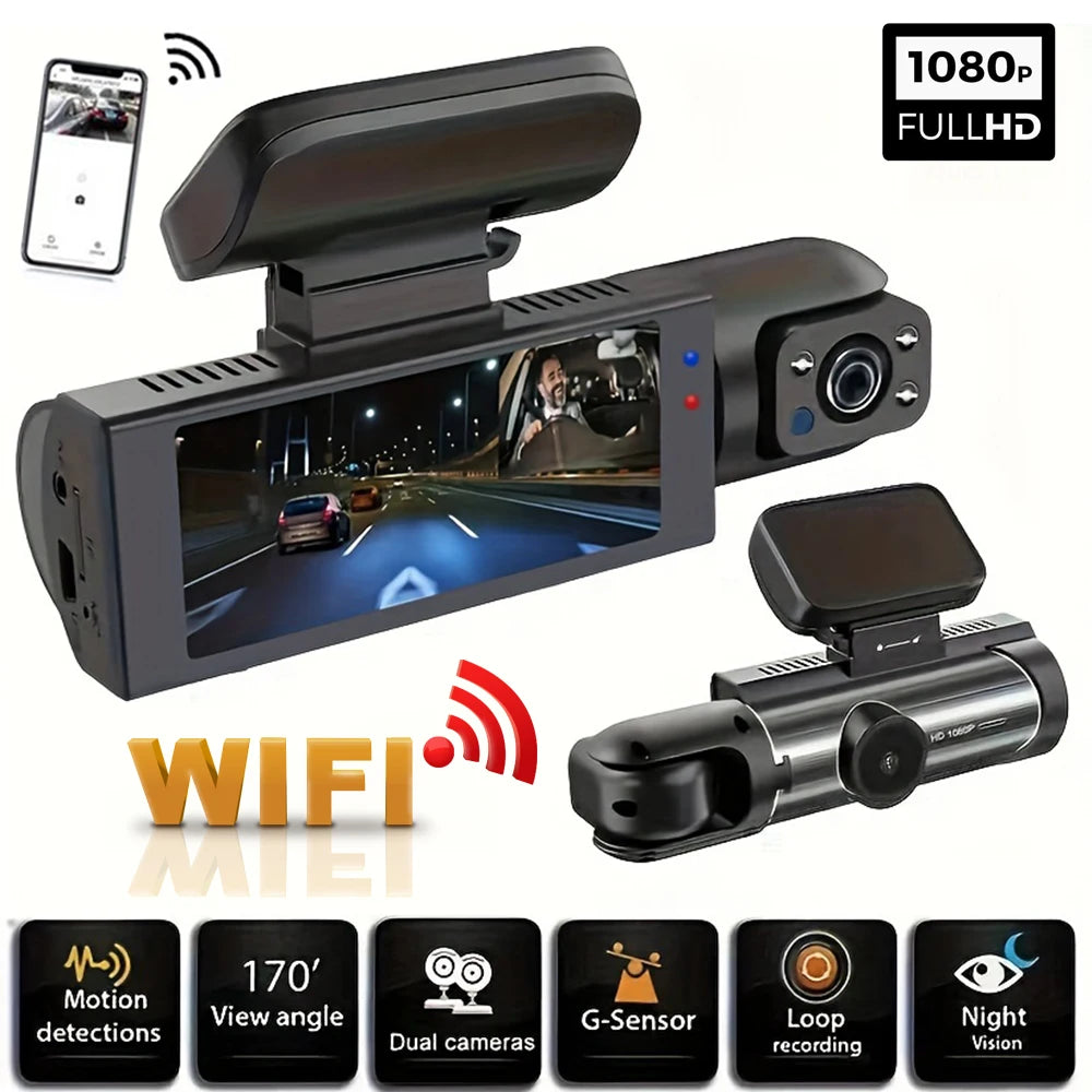 CowLost | product_id-1080p-wifi-dual-lens-car-dash-cam-with-ir-night-vision-wide-angle-front-interior-cameras-loop-recording-dvr |1
