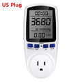 Digital LCD Wattmeter Power Meter Socket 110-240V EU UK US AU Plug Energy Monitor