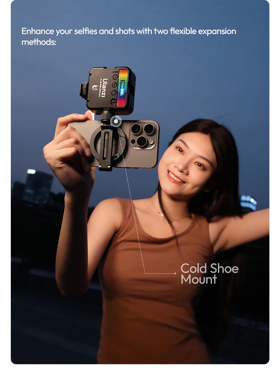 CowLost | double-side-magnetic-phone-mount-for-camera-tripod-for-iphone-16-15-14-13 |16