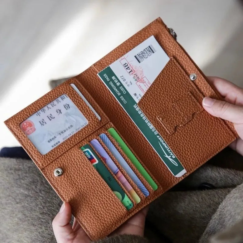 CowLost | leather-passport-holder-waterproof-travel-wallet |1
