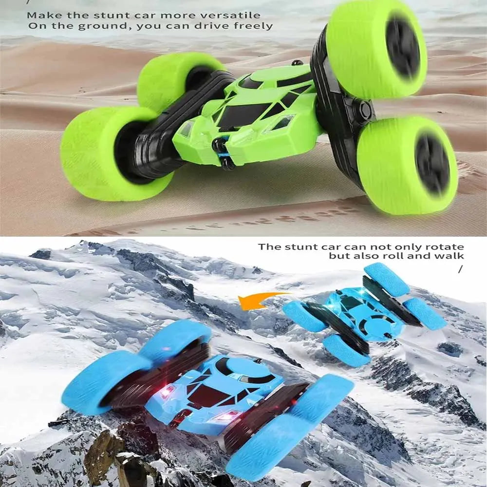 CowLost | rc-stunt-car-children-double-sided-flip-2-4g-remote-control-360-deree-rotation-off-road-drift-rc-car-gifts-for-kids-adults-boys |11