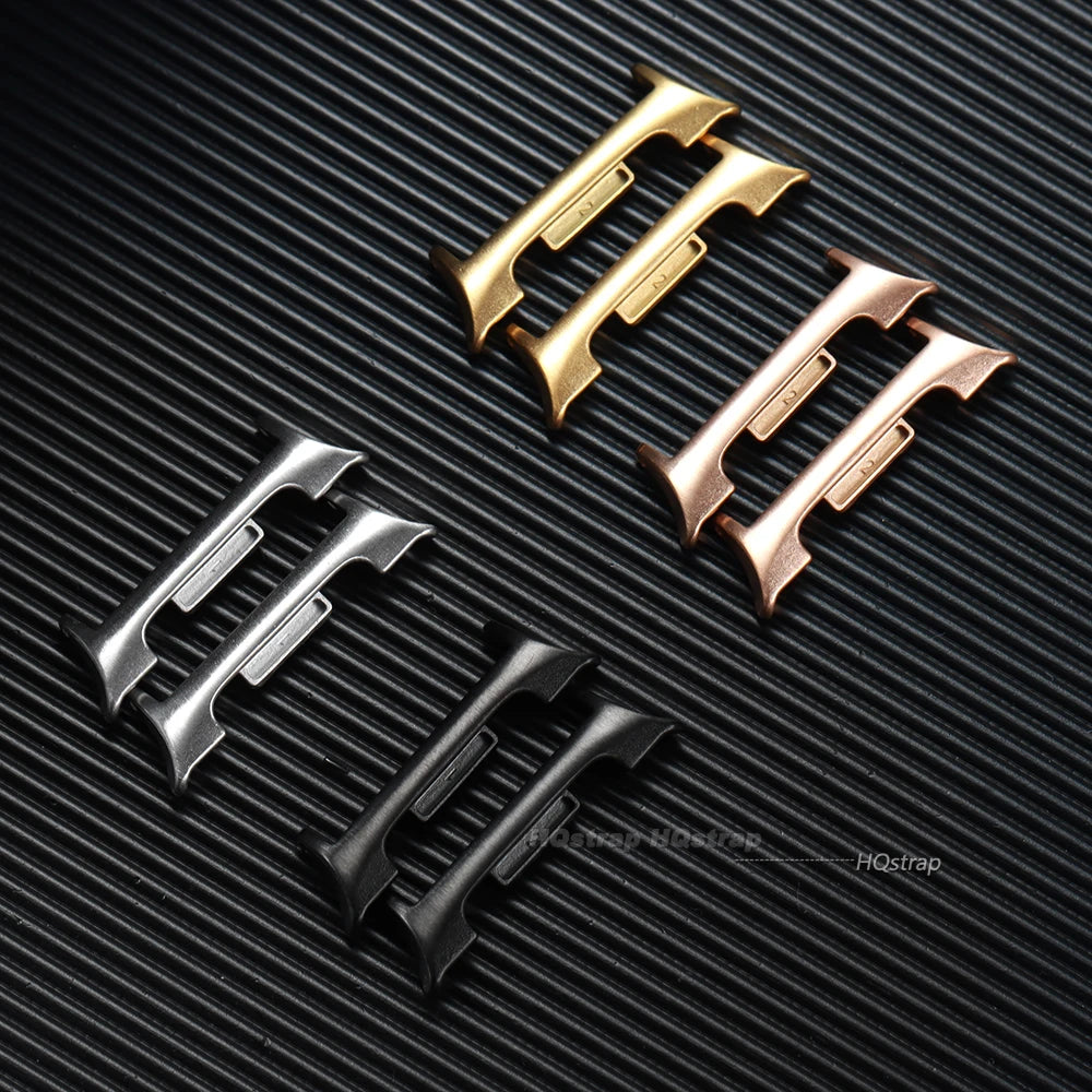 1Pair Stainless Steel Adapter for Samsung Galaxy Watch 8 Classic 20mm 22mm Band Connector
