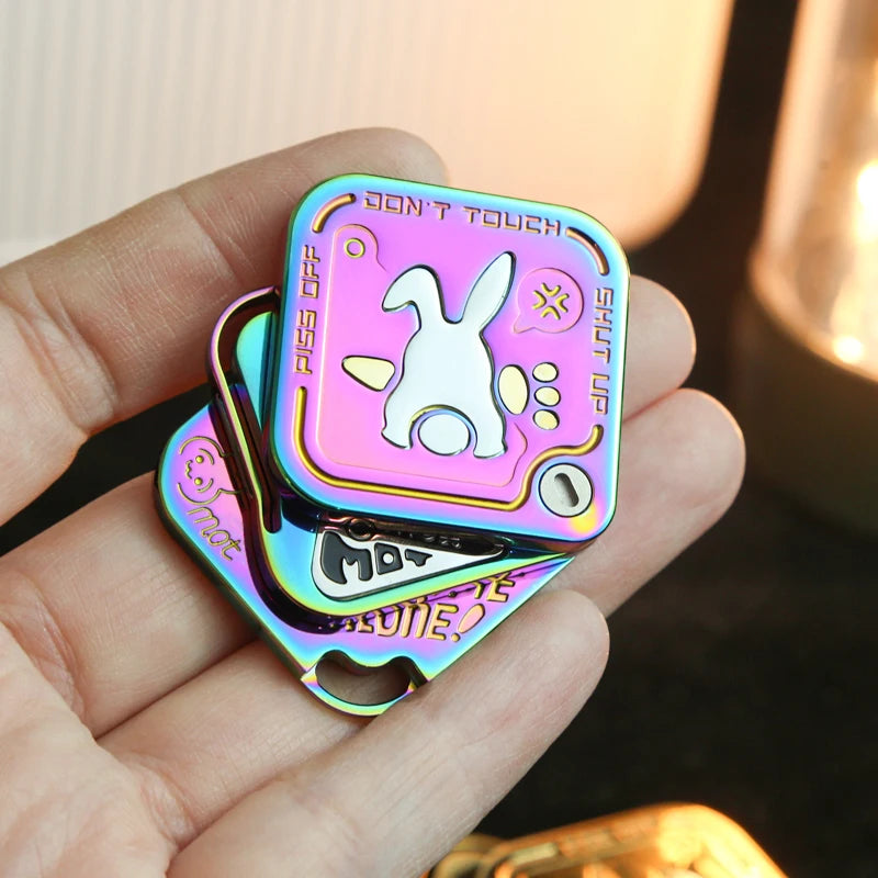 CowLost | product_id-edc-grumpy-rabbit-three-layer-magnetic-side-push-metal-fidget-spinner-for-adults |3