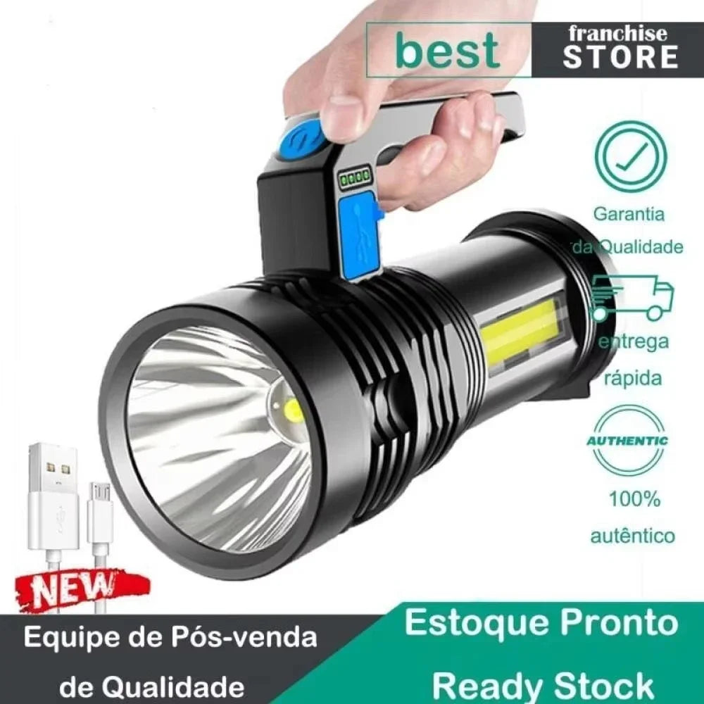 CowLost | product_id-ggbingo-usb-rechargeable-waterproof-led-flashlight-2km-for-fishing-hunting-camping |2