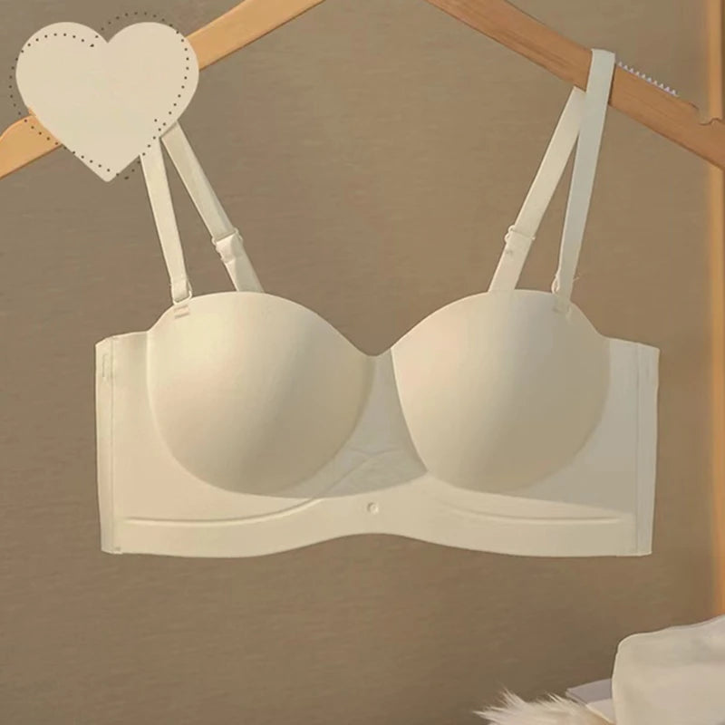 CowLost | product_id-strapless-wireless-push-up-bra-with-beautiful-back-comfortable-breathable-womens-underwear |11