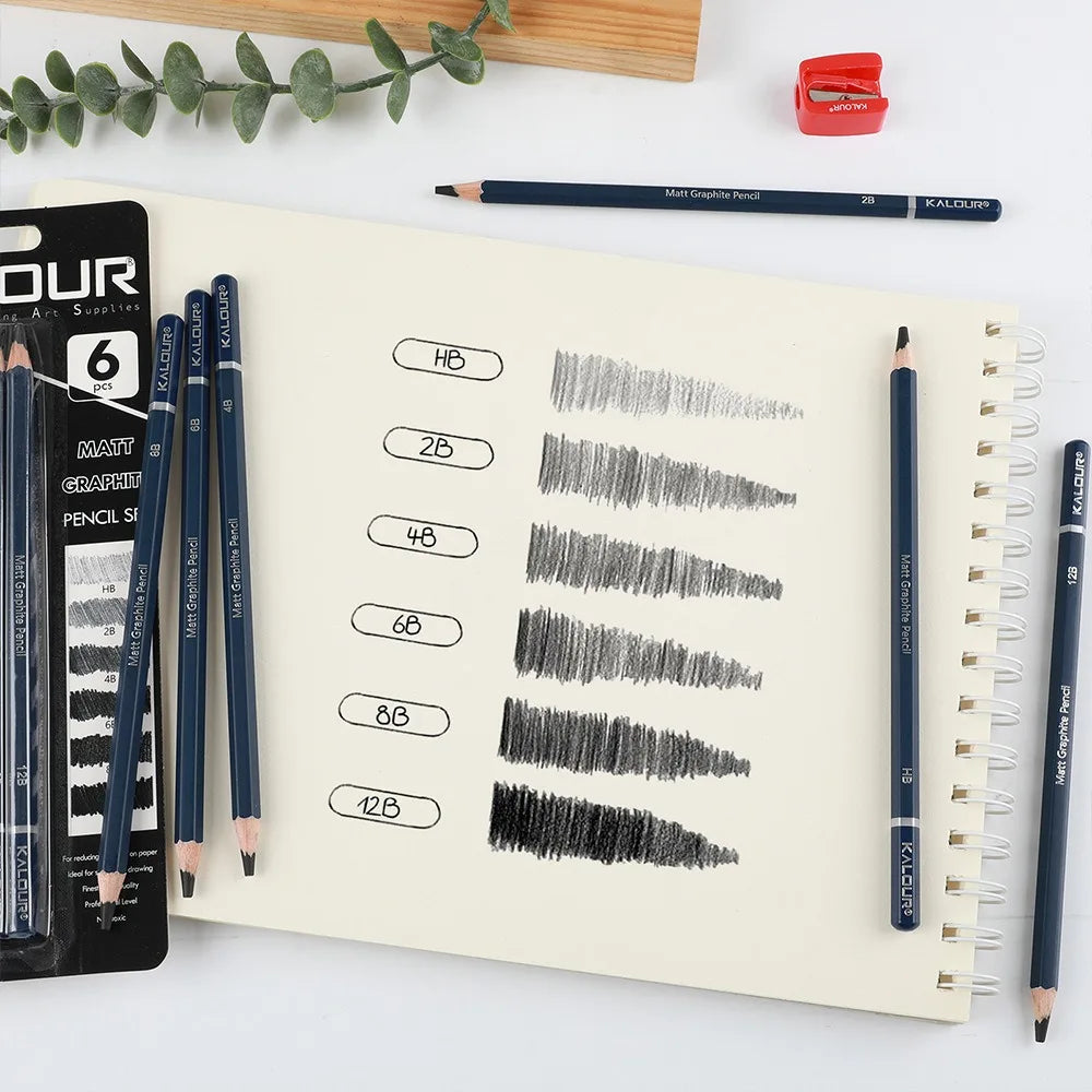 CowLost | product_id-6pcs-kalour-charcoal-willow-core-pencil-set-non-toxic-professional-art-supplies-for-drawing-painting-sketching |13