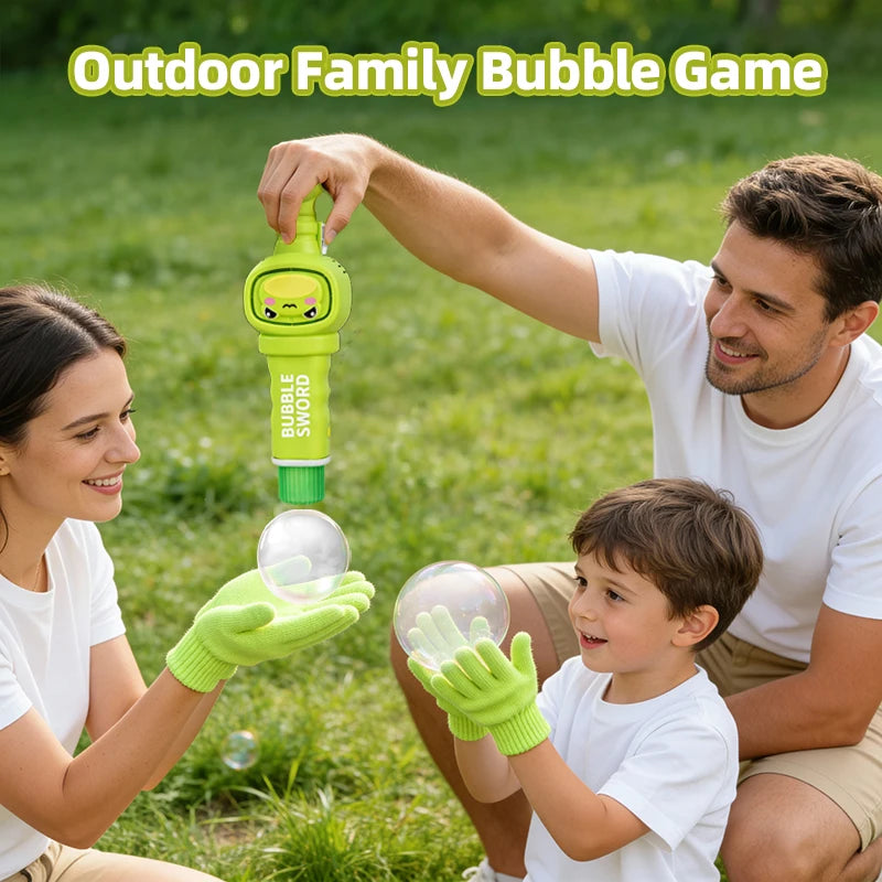 Cute Animal Bubble Machine with Colorful Lights and Smoke for Summer Party Toy