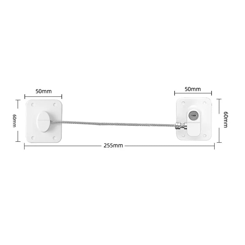CowLost | multi-functional-baby-safety-lock-with-key-limiter-drawer-refrigerator-locks |6