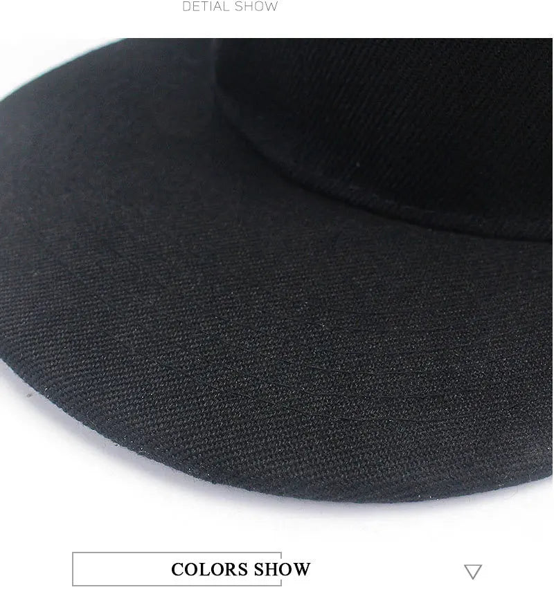 CowLost | fashion-unisex-baseball-cap-men-women-hip-hop-flat-brimmed-cap |16