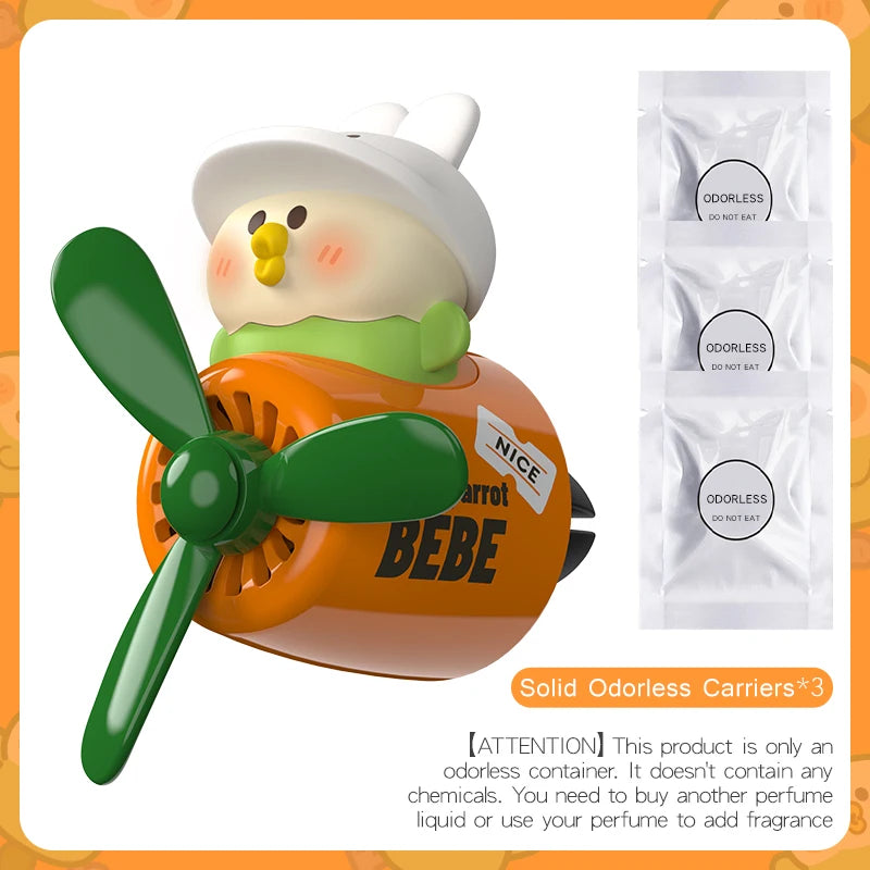 CowLost | product_id-no-perfume-diy-cute-duck-pilot-car-air-freshener-vent-clip-diffuser-ornament |18