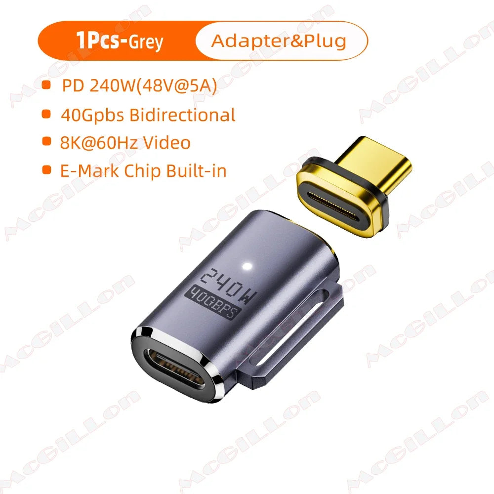 CowLost | product_id-usb4-type-c-magnetic-fast-charge-adapter-240w-pd-40gbps-8k-60hz-for-iphone-15-16-pro-max-macbook-samsung |18