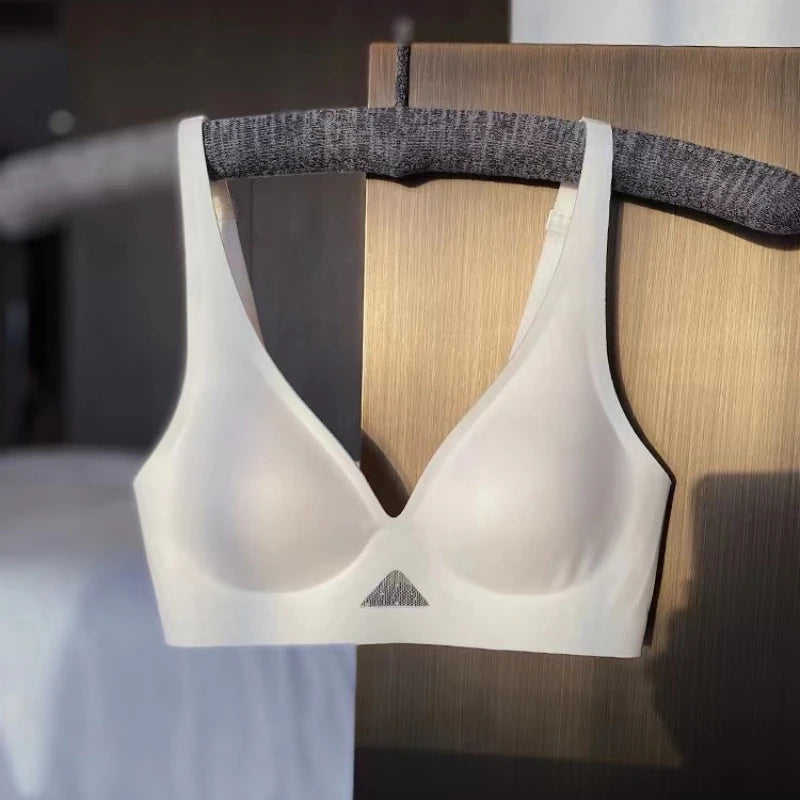 CowLost | product_id-seamless-wire-free-womens-soft-support-bra-breathable-thin-push-up-no-steel-ring |2