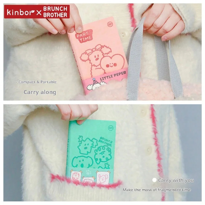 CowLost | product_id-kinbor-bb-series-a7-hand-account-book-lined-mini-notebook-for-journaling-school-supplies |4