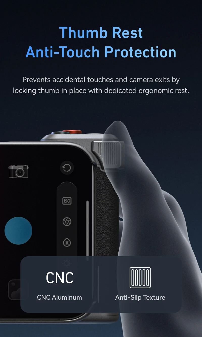 CowLost | telesin-master-grip-set-for-iphone17-pro-max-magnetic-phone-camera-hand-grip |13