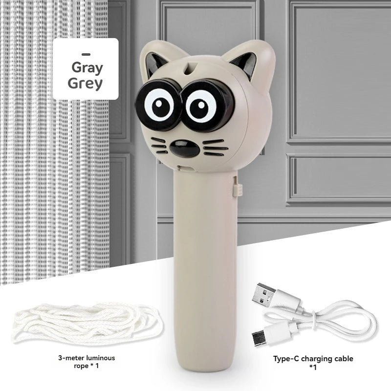 CowLost | product_id-handheld-adjustable-speed-luminous-zipstring-loop-fidget-toy-cat-teaser-launcher |22