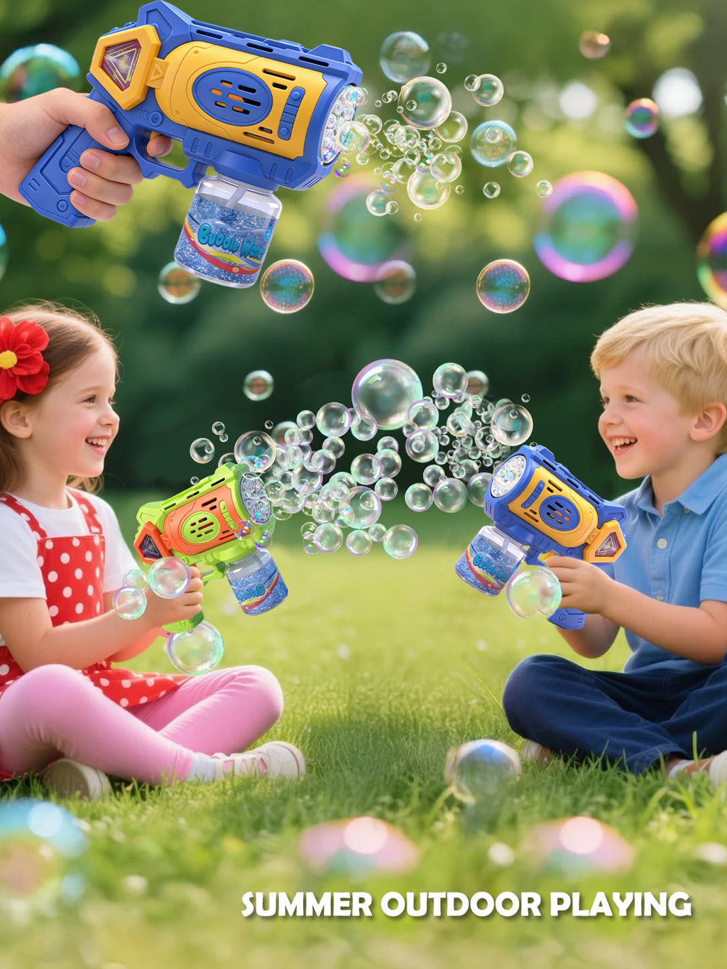 CowLost | product_id-electric-bubble-gun-toy-with-led-light-for-kids-outdoor-summer-game-no-bubble-liquid |9