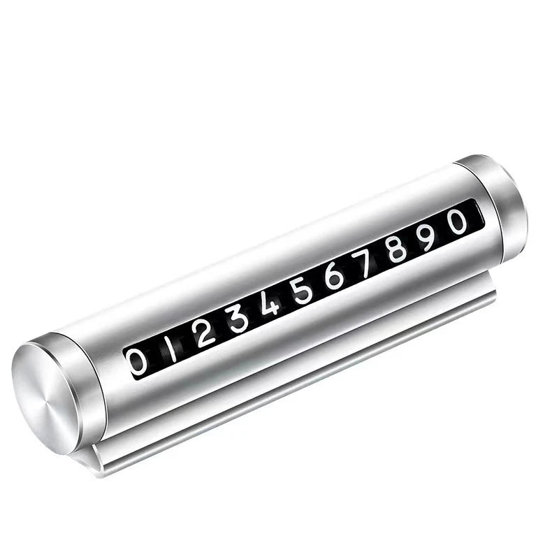 CowLost | decor-product_id-metal-car-temporary-parking-card-aluminum-phone-number-plate-universal-sticker |18