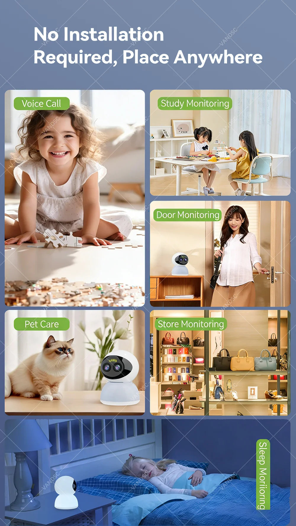 CowLost | product_id-vesafe-6mp-dual-lens-360-ptz-wifi-dome-camera-10x-digital-zoom-motion-detection-two-way-audio-2-4g-5g-wifi |14