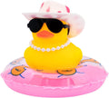 CowLost | product_id-car-rubber-duck-dashboard-ornament-with-pearl-necklace-and-crown-for-jeeps |32
