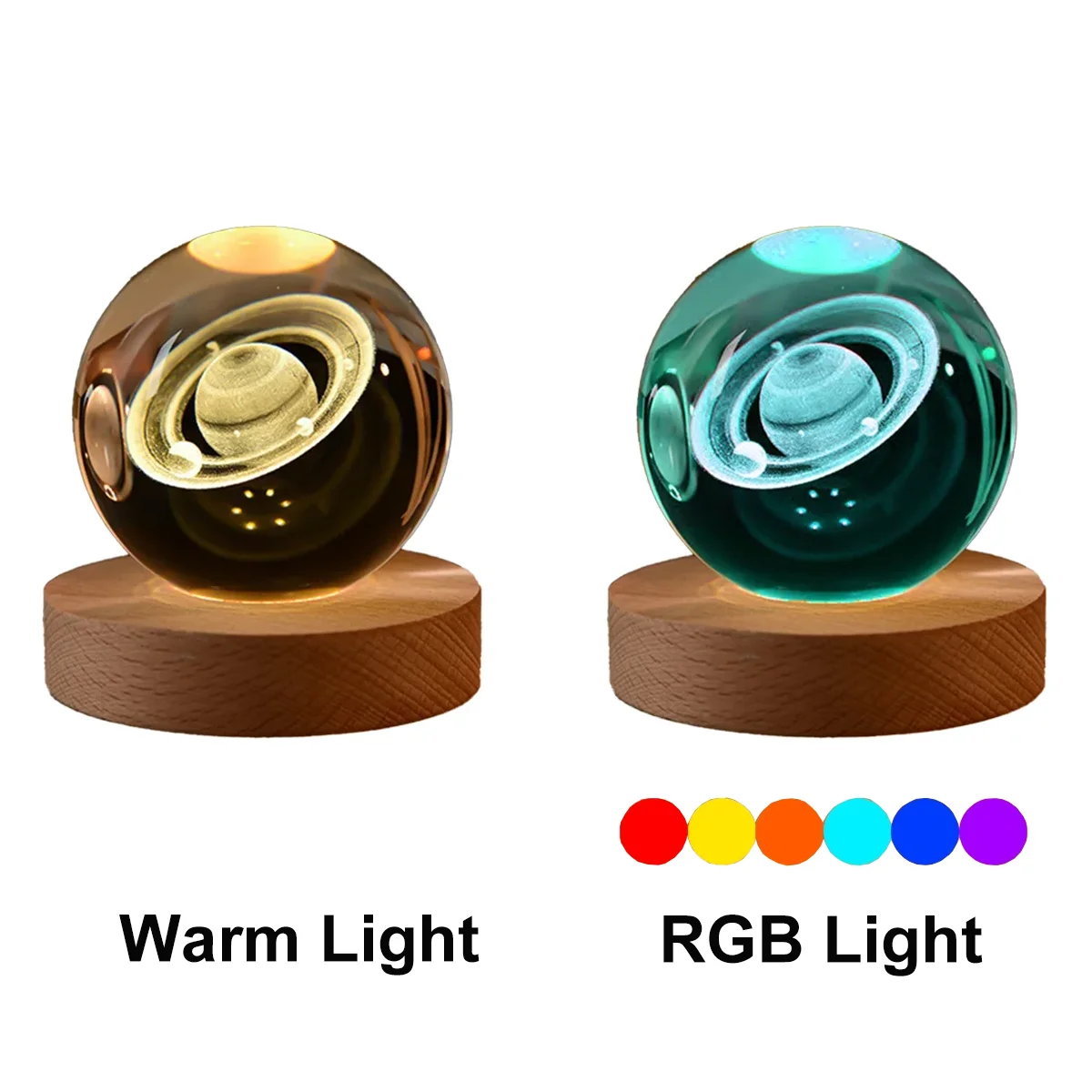 CowLost | product_id-6cm-solar-theme-cosmos-crystal-ball-night-light-rgb-milky-way-moon-desk-ornament |21