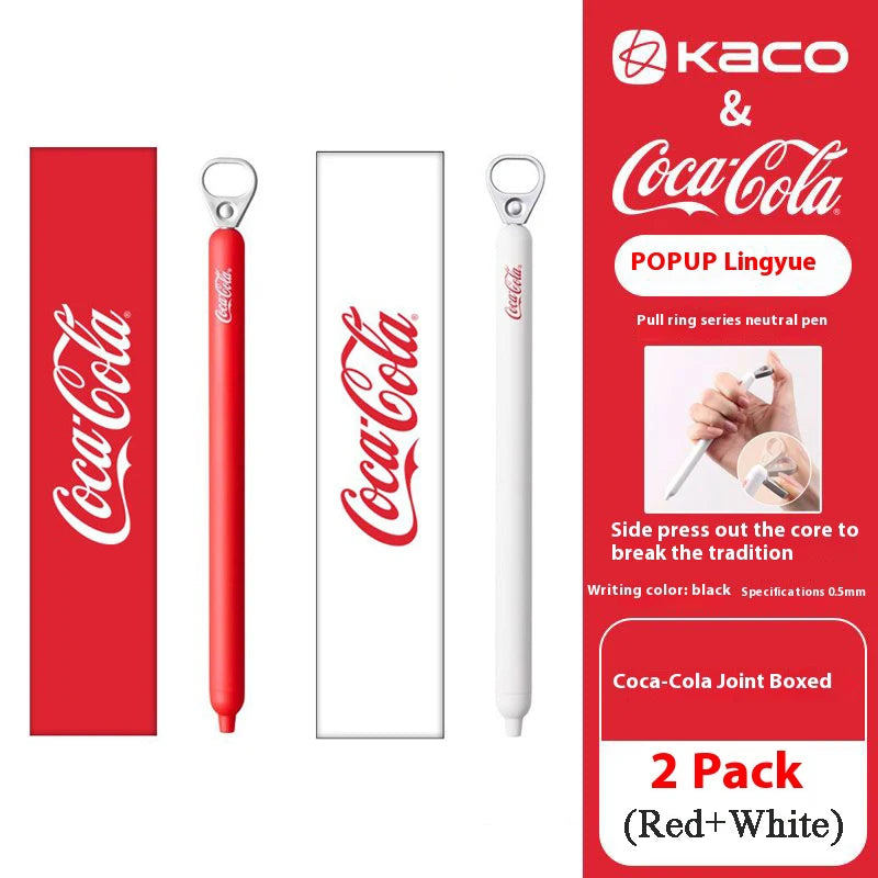 CowLost | product_id-kaco-coca-cola-limited-edition-0-5mm-black-gel-pen-cherry-pull-tab-for-homework-exams |19