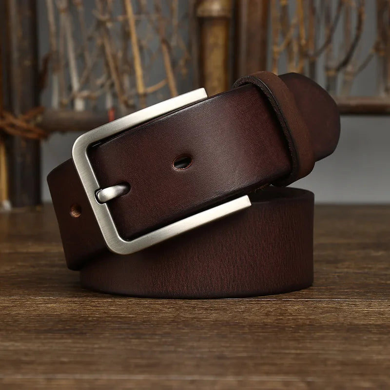 CowLost | 3-8cm-genuine-leather-for-mens-high-quality-buckle-jeans-cowskin-casual-belts |3
