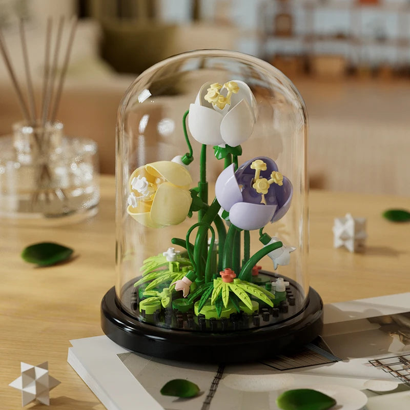 CowLost | product_id-micro-particle-building-block-sunflower-bouquet-diy-puzzle-toy-desktop-decoration |29