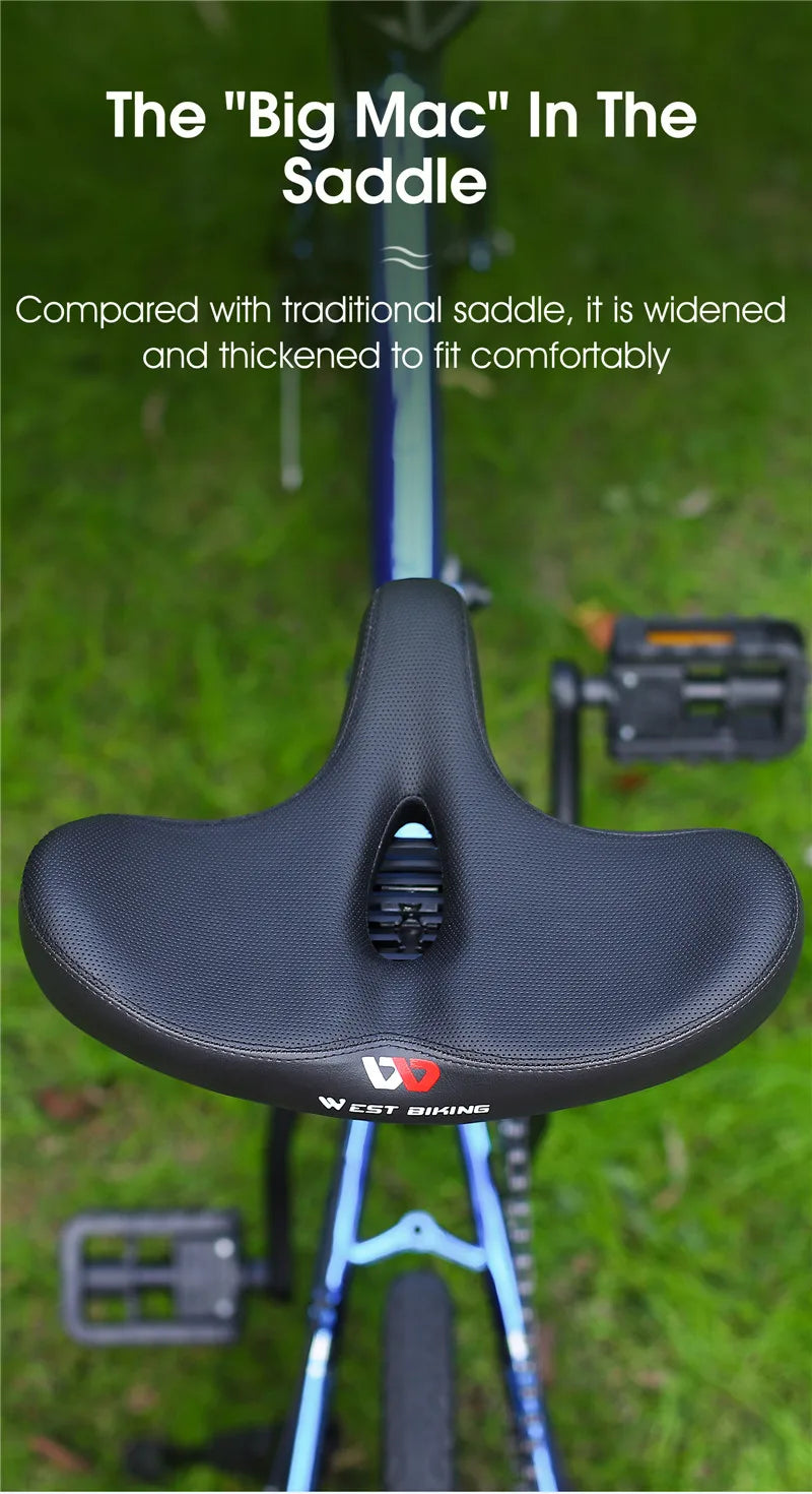 CowLost | west-biking-widen-bicycle-saddle-ergonomic-thick-comfortable-bike-saddle-shock-absorbtion-mtb-e-bike-cushion-bicycle-accessories |22