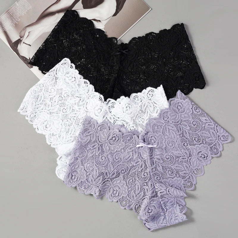 CowLost | new-sexy-floral-lace-panties-women-sexy-hollow-out-briefs |1
