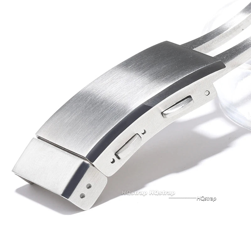 CowLost | watch-clasp-18mm-20mm-22mm-replacement-stainless-steel-deployment-watch-buckle-high-quality-silver-folding-safety-clasps-button |10
