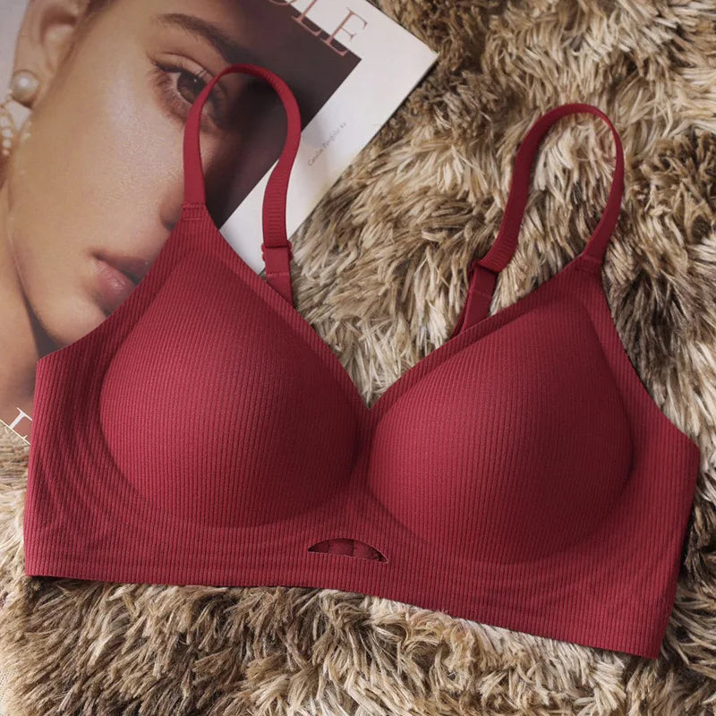 CowLost | product_id-seamless-wire-free-bra-for-small-breasts-breathable-comfortable-all-season-wear |10