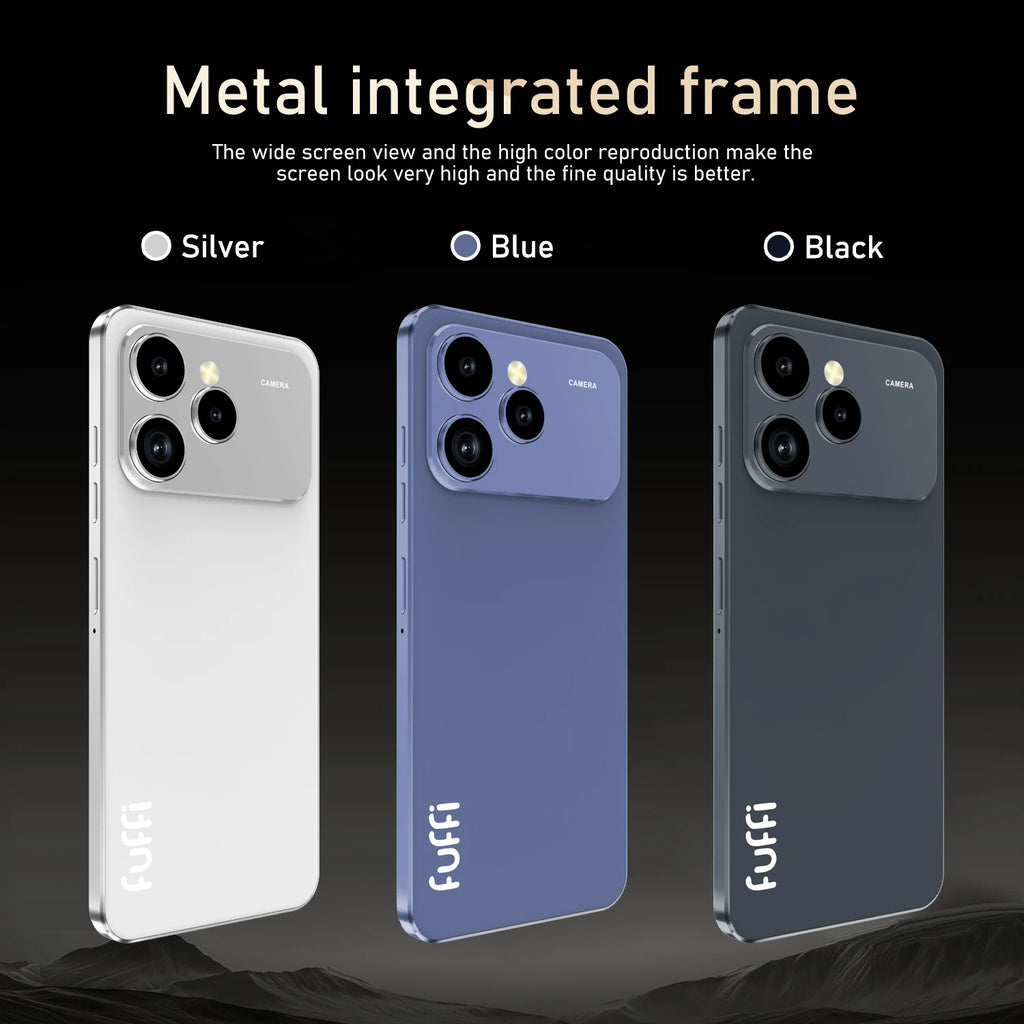 CowLost | fuffi-i17-pro-max-smartphone-5g-android-8gb-ram-256gb-rom-6-56-inch-phone |7
